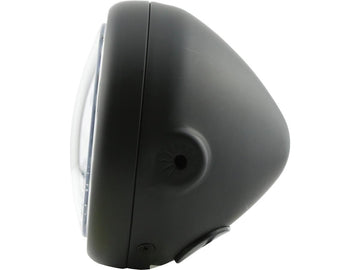 Harley Davidson - PECOS Type 7 5 3/4 "Forlygte sort pulver -coated LED - 0