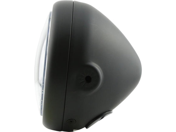 Harley Davidson - Pecos Type 7 5 3/4 "Hovedlys Black Powder -belagt LED