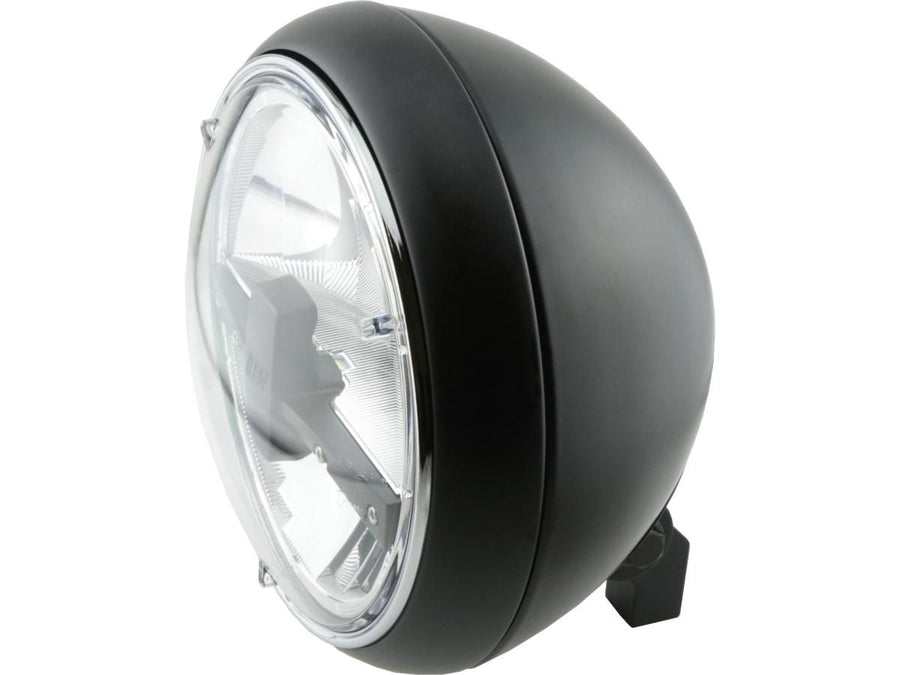 Harley Davidson – Yuma 2 Typ 3 7" Scheinwerfer Schwarz Pulverbeschichtet LED