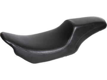 Harley Davidson Touring [2009-2025] -gunfighter glat sæde sort syntetisk læder