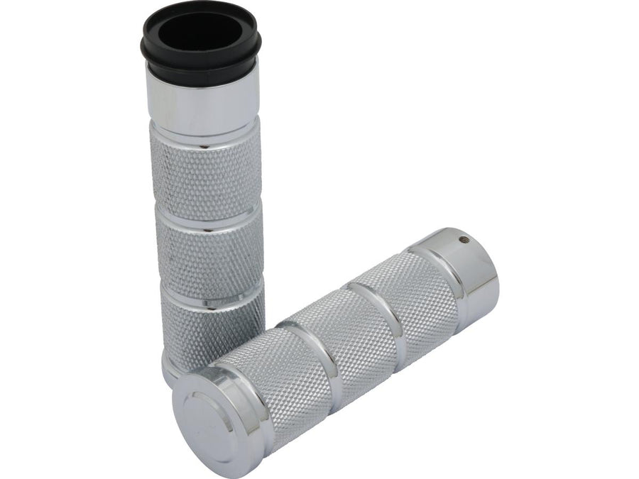 Harley Davidson Touring [2008-2024]-Stroker Grip Chrome 1 "