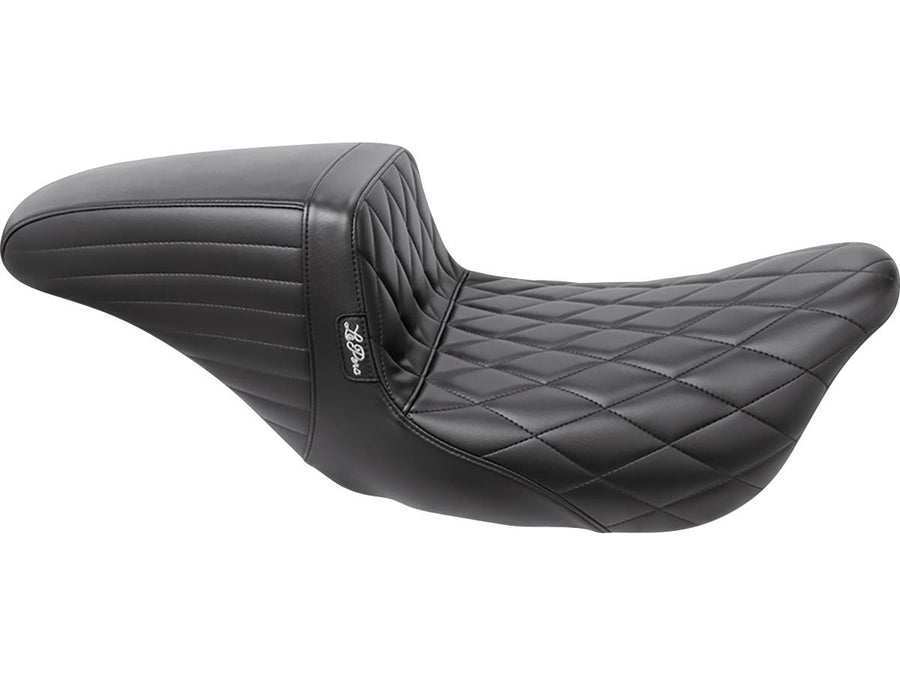 Harley Davidson Touring [2008-2025] -Kickflip Seat Diamond Spice Black Vinyl