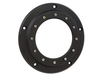 Harley Davidson Dyna [1999-2017] -Porthole Derby Cover Satin negro de 5 hoyos