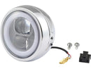 Harley Davidson - Cápsula 120 4 1/2 "LED de Chrome do farol-1