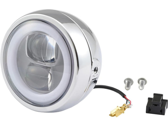 Harley Davidson - Cápsula 120 4 1/2 "LED de Chrome do farol