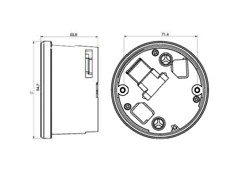 Harley Davidson Sportster [2014-2020] -opeusmittari/nopeusmittari HD-1-04: lle