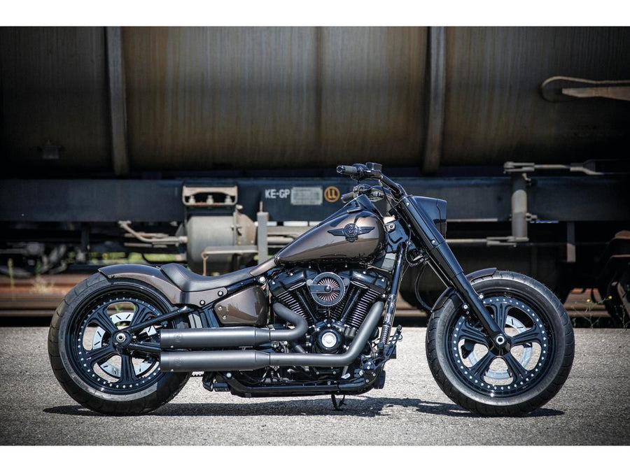 Harley Davidson FLFB [2018-2020]-Hoja de protección de la rueda delantera de la altura para modelos Softail