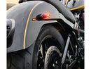 Harley Davidson Softail [1993-2024] -Winglet Micro LED blinker noir Anodisé-6