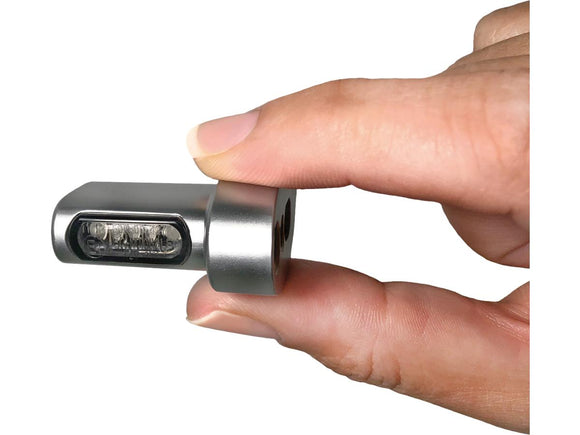 Harley Davidson Softail [1993-2024] -Winglet Micro LED blinker noir Anodisé