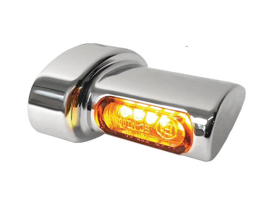 Harley Davidson Softail [1993-2024] -Winglet Micro LED Blinker Chrome Rauch LED