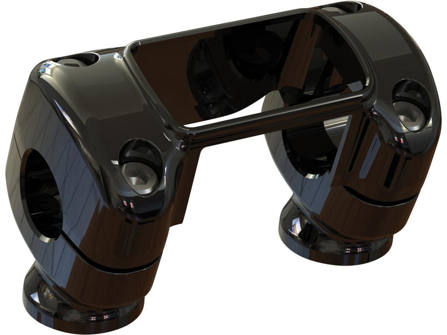 Harley Davidson Softail [2018-2025] -Speedometro 1 "Diametro di morsetto Glossy Black 1"