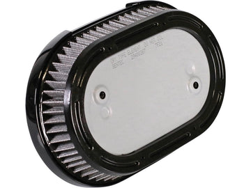 Harley Davidson Softail [2018-2024] – Ovales Luftfiltergehäuse Luftfilter-Kit Chrom