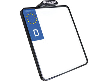 Harley Davidson - Slip Inn nummerplade Holder Base Plate Swiss Størrelse 140x180mm