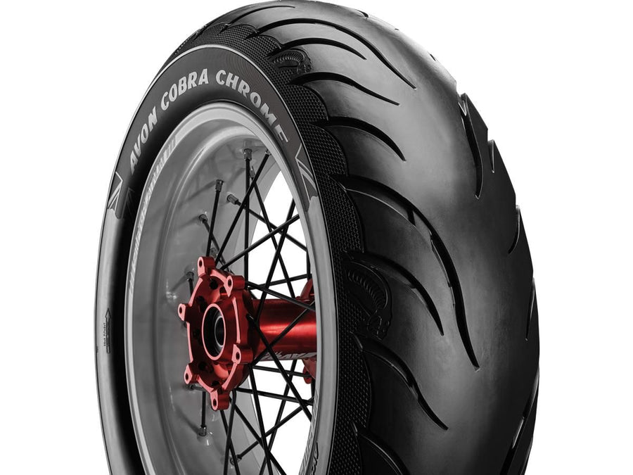 Harley Davidson-Cobra Chrom Tires 150/80 R-16 71V Czarna ściana