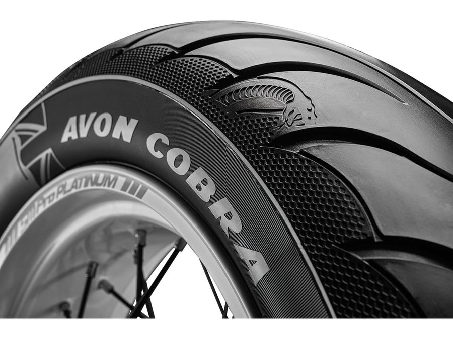 Harley Davidson - Cobra Chrome gume MT/90 B-16 74H TL ojačani bijeli zid