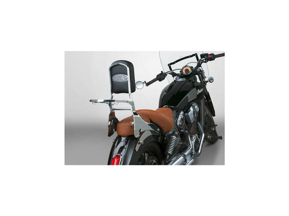 Harley Davidson Scout [2015-2024] -paladin ryglæn bagage rack krom