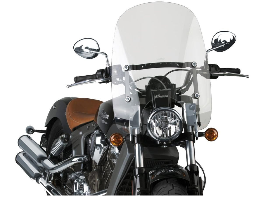 Harley Davidson Scout [2015-2024] – Spartan Windschutzscheibe Höhe: 18,5"
