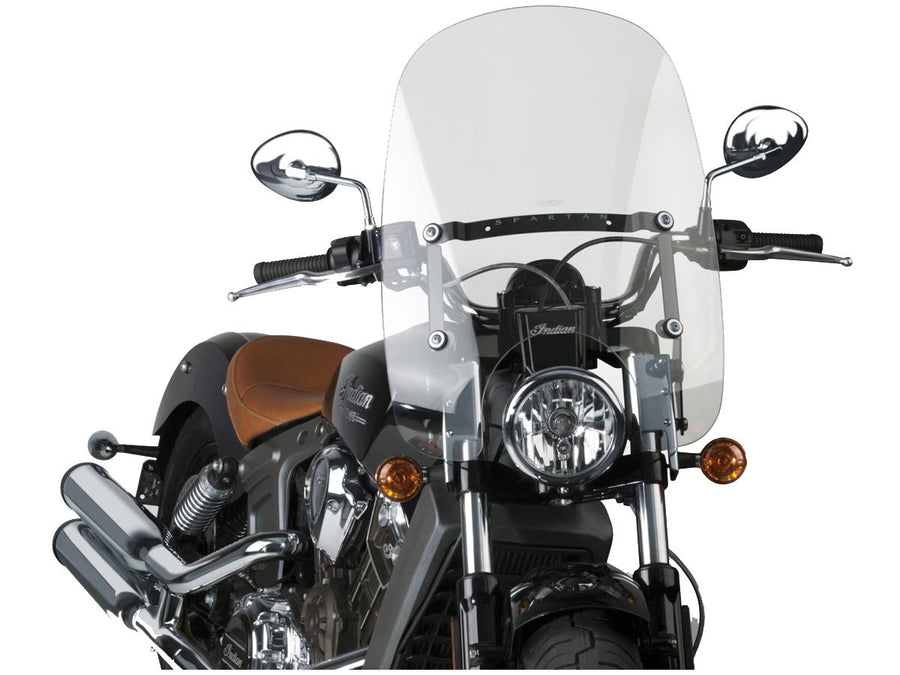 Harley Davidson Scout [2015-2024] – Spartan Windschutzscheibe Höhe: 18,5"