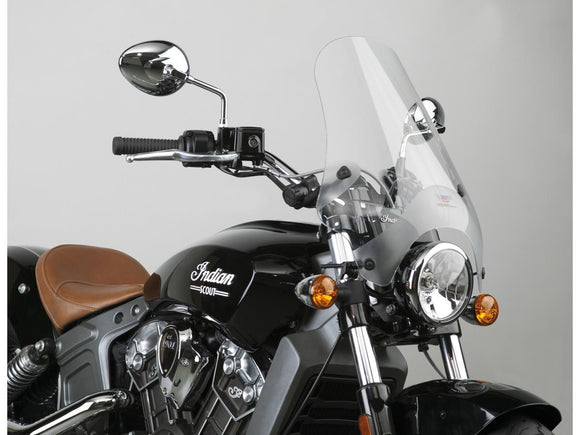 Harley Davidson Scout [2015-2024] -Street Shield Windschild s U-Klemmen-Baster