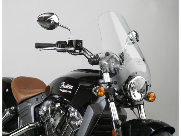 Harley Davidson Scout [2015-2024] -Street Shield Windschild s U-Klemmen-Baster