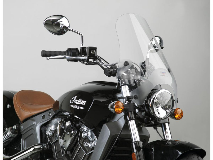 Harley Davidson Scout [2015-2024]-STREET SHIELD Windschild U-Klemmenin kanssa