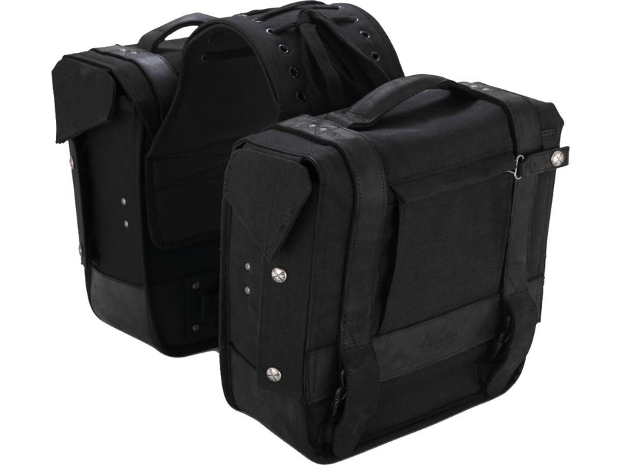 Harley Davidson – Voyager Überwurf-Satteltaschen Schwarz