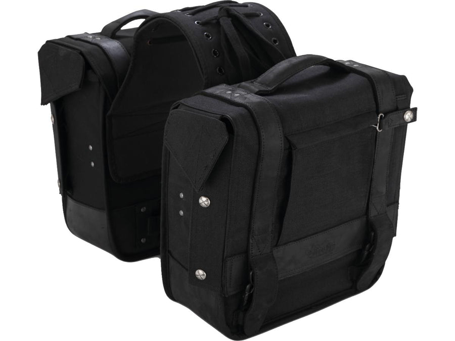 Harley Davidson – Voyager Überwurf-Satteltaschen Schwarz