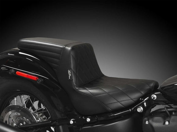 Harley Davidson Flsl [2018-2021] -Kickflip Seat Baske Wave Black Vinyl