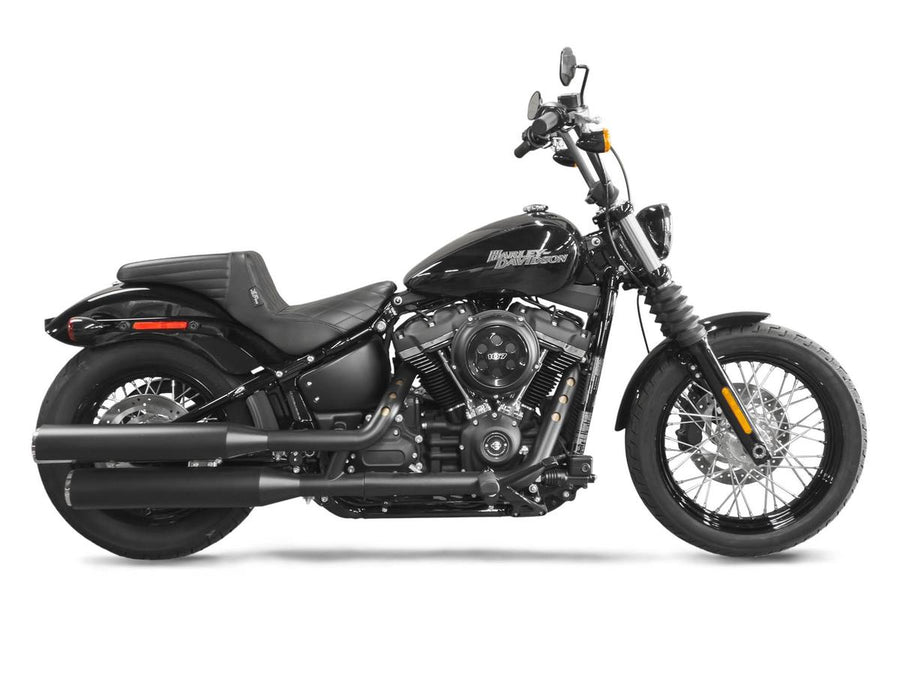 Harley Davidson FLSL [2018-2021] – Kickflip Sitz Basket Wave Schwarz Vinyl