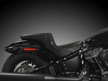 Harley Davidson FLSL [2018-2021] -Kickflip Seat Diamond Spice Black Vinyl - 0