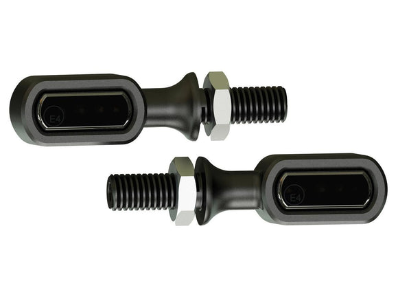 Harley Davidson - Stripes LED Volta segnale/Luce posteriore/freno LED di fumo nero