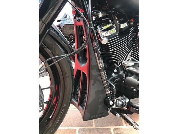 Harley Davidson Flhx [2009-2014] -Custom Chin Cladding Black Black