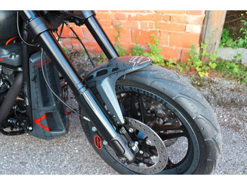 Harley Davidson FXDRS 114 [2019-2020] -Lower Fork Cover Black Gloss - 0