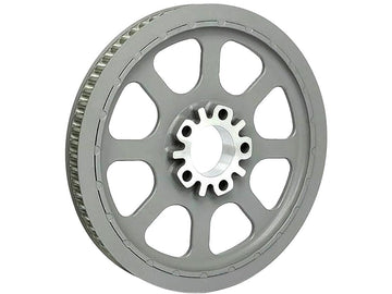 Harley Davidson Dyna [2000-2005] – OEM Style Hinterradriemenscheibe Silber 1 1/8" 70