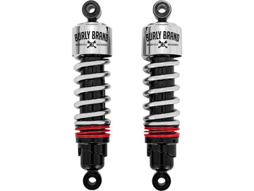 Harley Davidson Dyna [1991-2017] -Slammer Plus Twin Shock Absorber Chroma 11.5 "