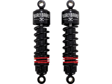 Harley Davidson Dyna [1991-2017] -Slammer Plus Twin Shocks Black 11.5 "