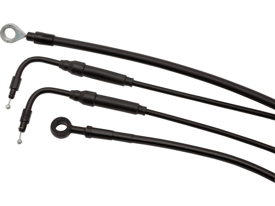 Harley Davidson FLHX [2007-2007] – 13" Bagger Bar Kabelsatz Schwarz Vinyl Nicht-ABS …