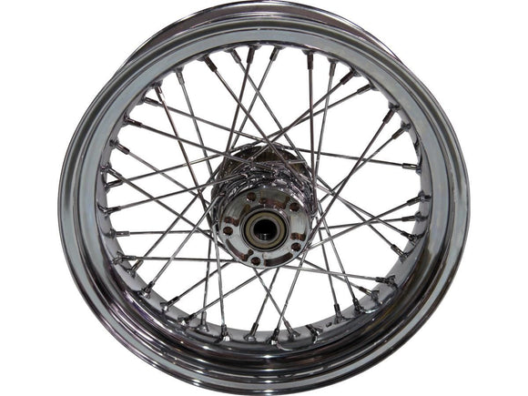 Harley Davidson Sportster [2000-2005] -OEM Wheels de 40 raios de 40 raios Chrom 19 "2.50"