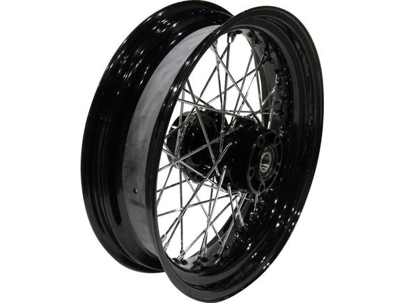 Harley Davidson Sportster [2000-2005] -OEM Style 40-Spoke Wheels Black 21 "2.15"