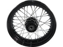 Harley Davidson FXDWG [2000-2003] -OEM Style 40-Spoke Wheels Black 21 "2.15"-1