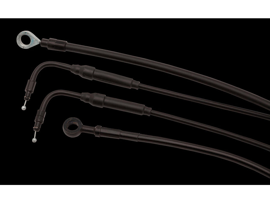 Harley Davidson FLSB [2018-2024] -14 "T-bar kabeluppsättning svart vinyl abs