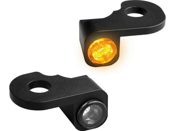 Harley Davidson Touring [2014-2020] -Nano Series LED Blinker Black Anedized