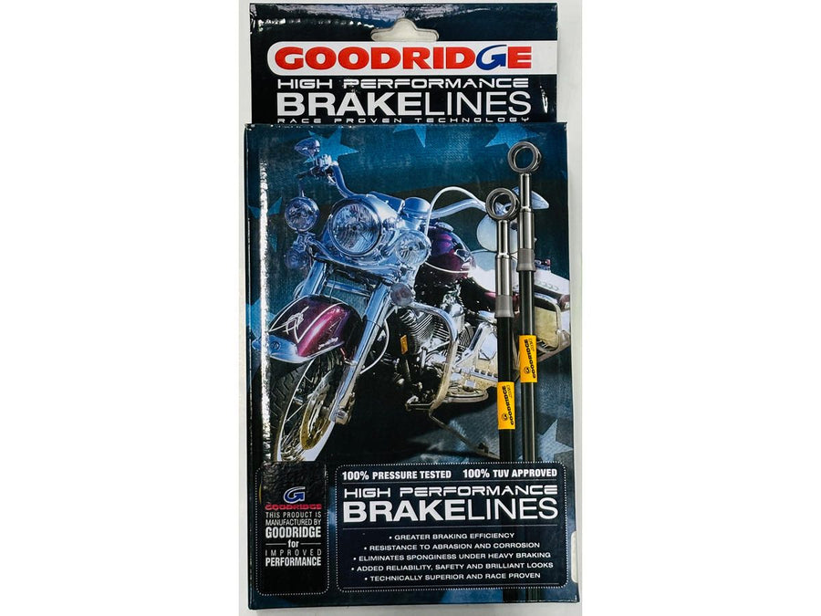 Harley Davidson FLHT [2008-2013] – Hochwertiges Bremsleitungskit, Vorne