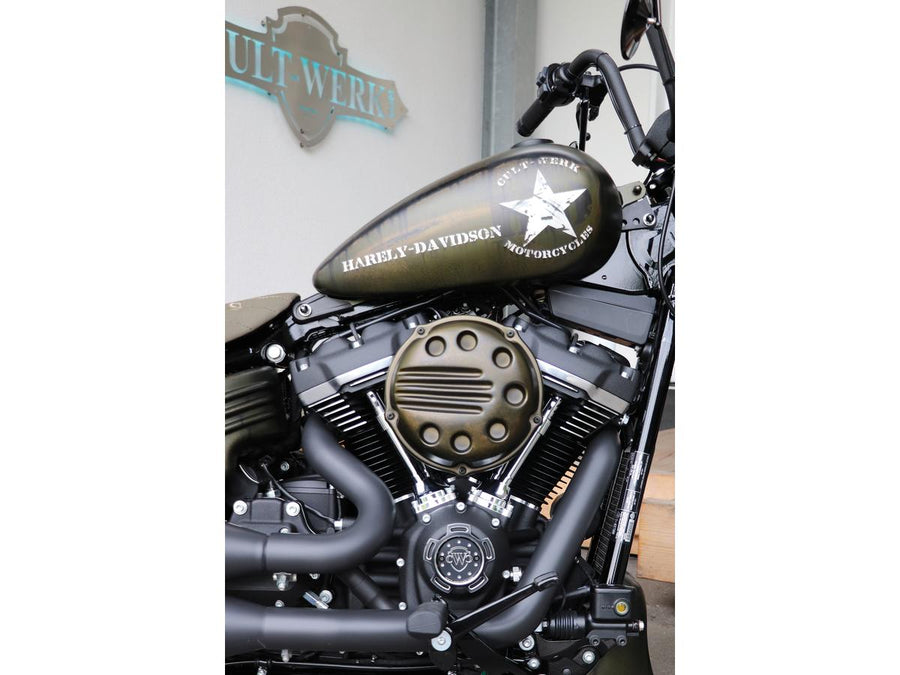 Harley Davidson Softail Note [2018-2024]  - スリットエアフィルター蓋