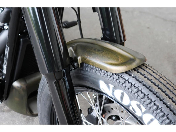 Harley Davidson FXBB [2018-2020] -old School Front Wheel Protection Sheet, pronto para pintar