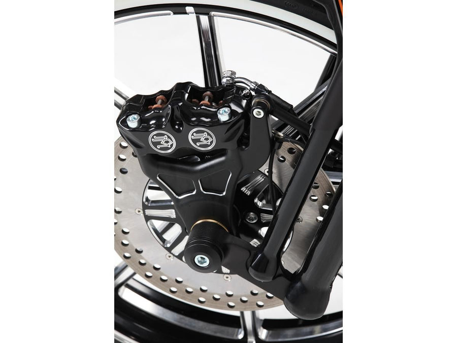 Harley Davidson - Brugerdefineret radial bremsekaliper Kontrast Klip anodiseret ...