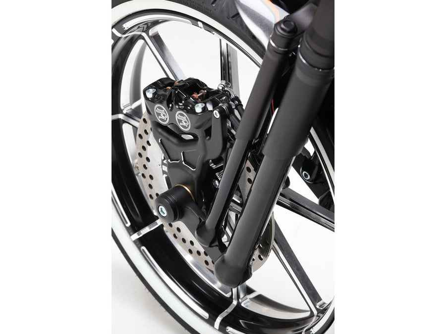 Harley Davidson - Brugerdefineret radial bremsekaliper Kontrast Klip anodiseret ...