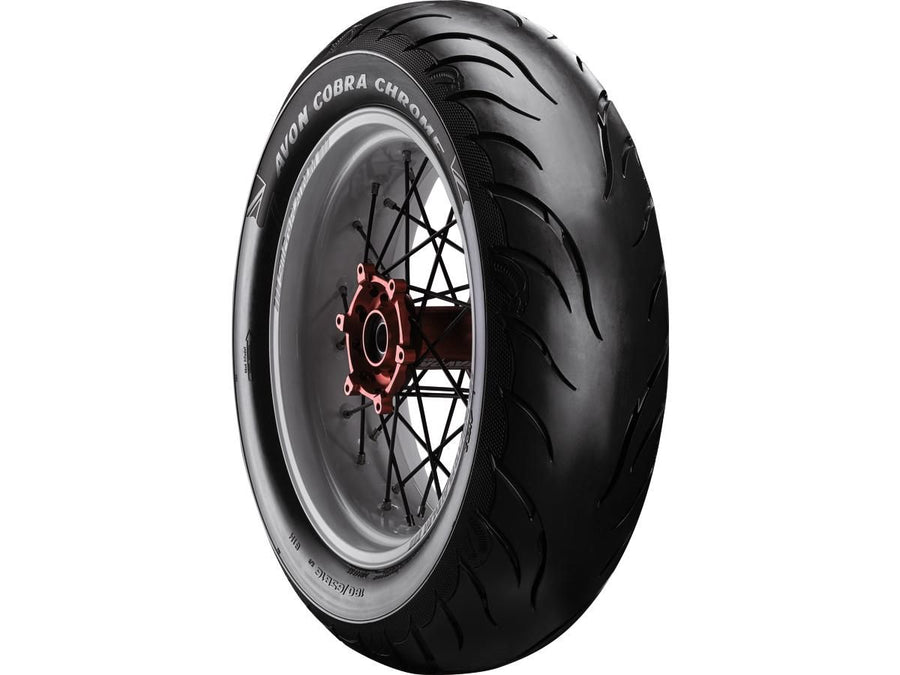 Harley Davidson-Cobra Chrom Pneus 180/55 VB-18 80H WALL preto