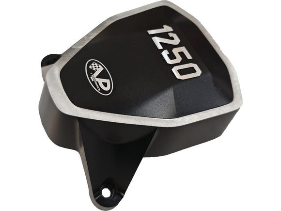 Harley Davidson Indian Scout [2025-2025] – Seitliche V-Abdeckungen Schwarz Eloxiert