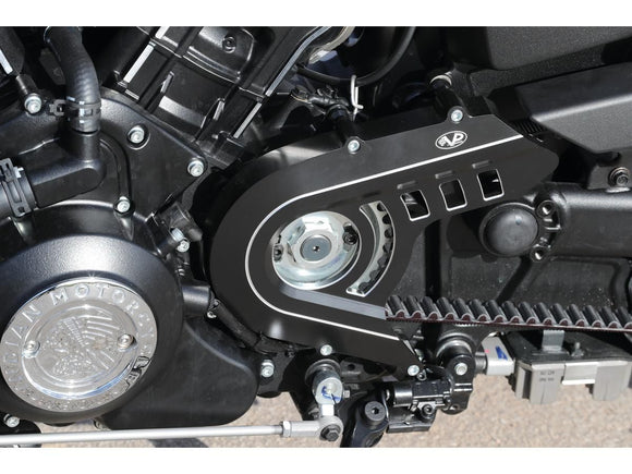 Harley Davidson Indian Scout [2025-2025] – Äußeres Kettenradabdeckung Schwarz